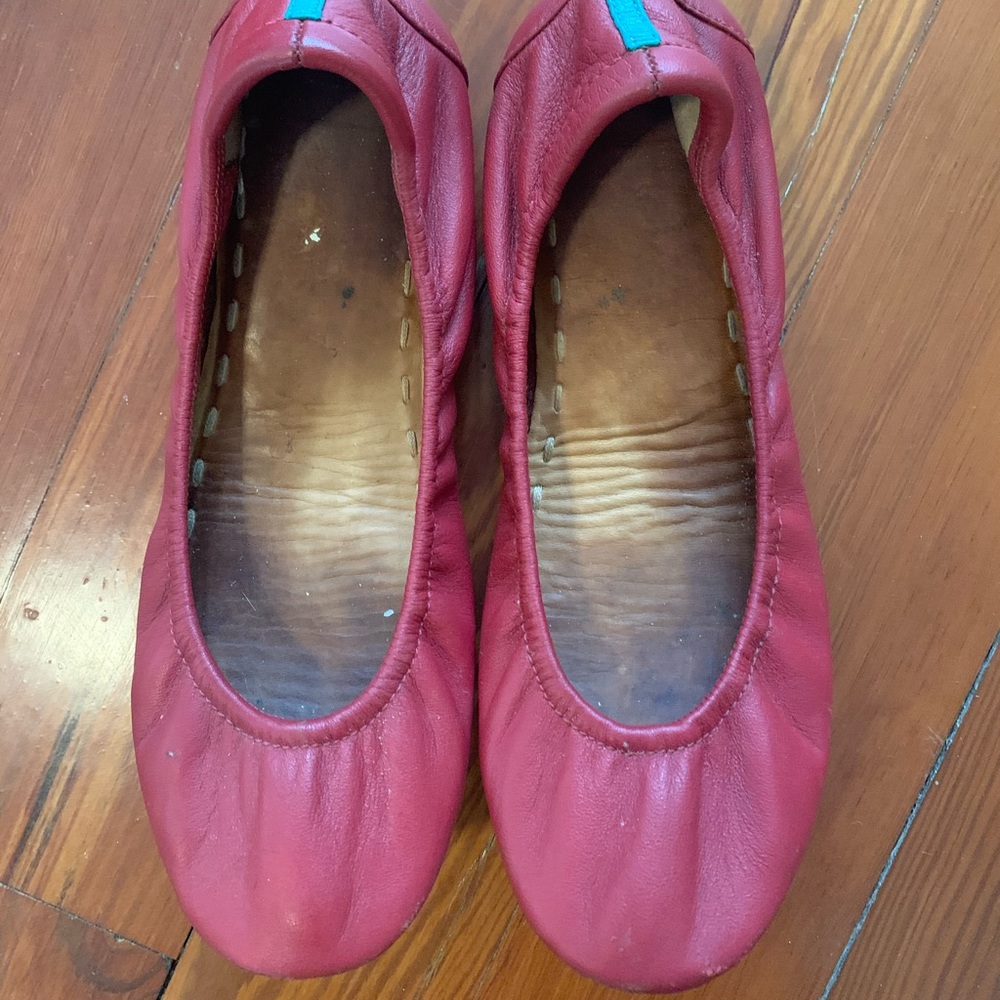Tieks Cardinal Red size 7
